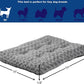 Ombré Swirl Dog Bed & Cat Bed | Gray 17L x 11W x 1.5H - Inches