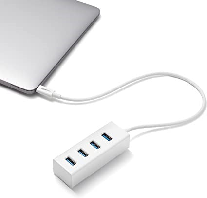 Amazon Basics USB 3.1 Type-C to 4 Port USB Adapter Hub