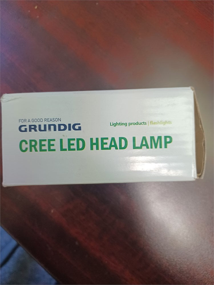 Grundig Cree LED Head Lamp, 250 Lumens