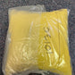 Square Cover And insert Pillow Yellow 17" W X 17" L. (1 Throw pillow)