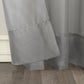 No. 918 Solid Sheer Grommet Single Curtain Panel, 50" x 95"