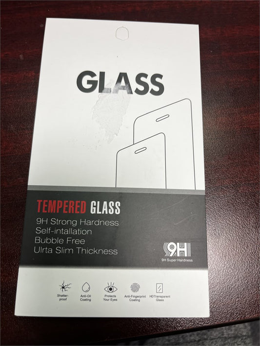 Tempered Glass Screen Protector, 9H Strong Hardness