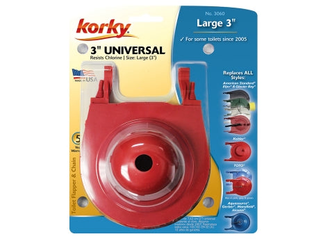 Korky Large 3" Replacement Flapper