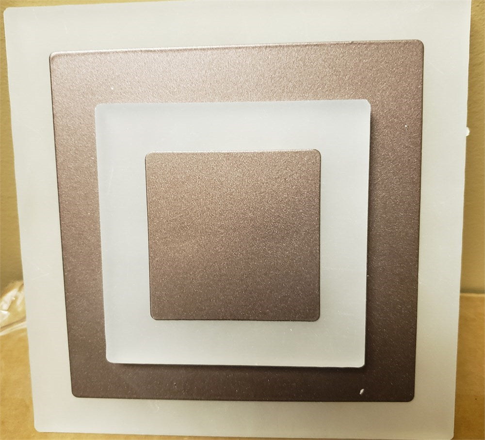 Light 7.87'' Simple Square / Rectangle LED Flush Mount