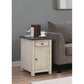 Keil End Table with Storage 25'' H X 16'' W X 24'' D