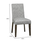 Dorsey Linen Side Chair in Cream (Set of 2)