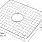 Gia Sink Grid, 1.25'' H X 11'' L X 13.69'' W