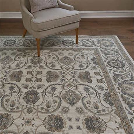 Thomasville Timeless Classic Alden Ivory Indoor Area Rug 8'8" × 13'