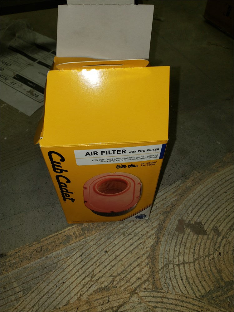 Air Filter for Cub Cadet 679cc Engines with Pre-Filter Included OE# 737-05075