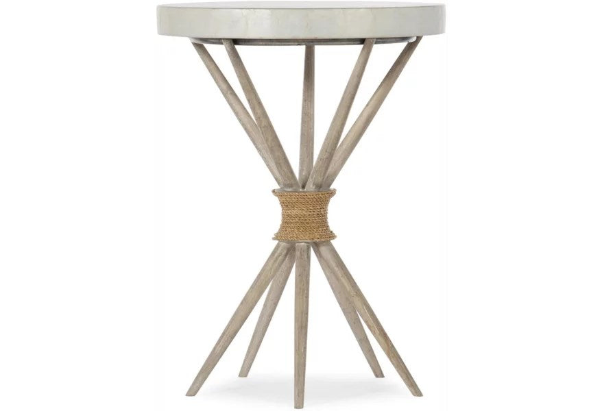 American Life Amani Round End Table