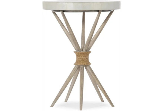American Life Amani Round End Table
