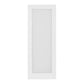 Ark Design 30" X 80" 1- Tempered Glass Panel Interior Door Slab