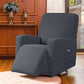 Recliner Slipcover with Side Pocket, Grey