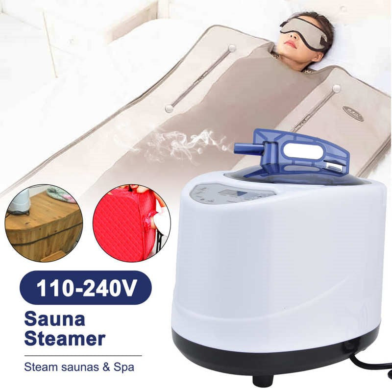 Portable Sauna Steam Generator Fumigation Machine for Home Spa, 2L
