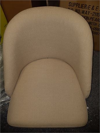 Radcliffe Swivel Counter Stool, Set of 3. Sand colour.  Seat Height 25.75"