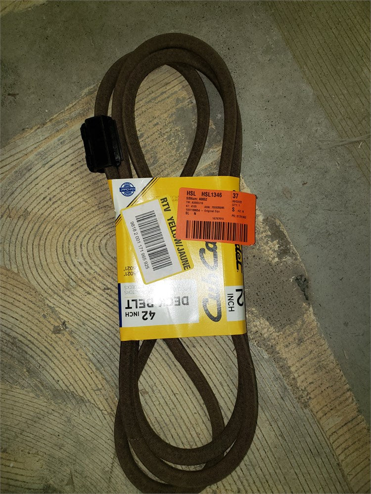 Deck Drive Belt for Select 42 in. Front Engine Riding Lawn Mowers OE# 954-05021