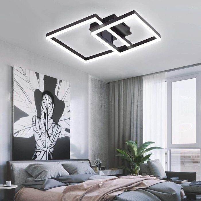 Mordecai 2-light LED Flush Mount Ceiling lamp18.3"