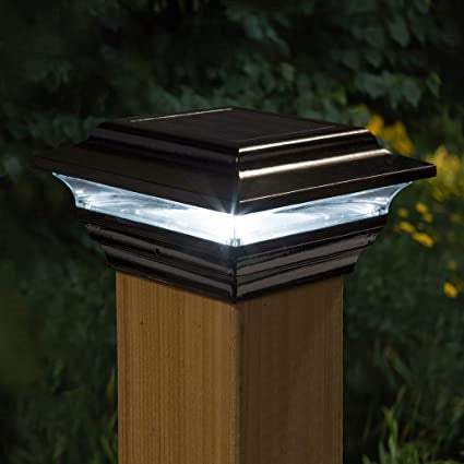 Black Imperial Low Voltage Solar Powered Integrated LED ( 1 set)
