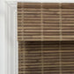 Cut-to-Size Driftwood Flat-Weave Cordless Light-Filtering Bamboo Shade 66 in. W x 72 in. L