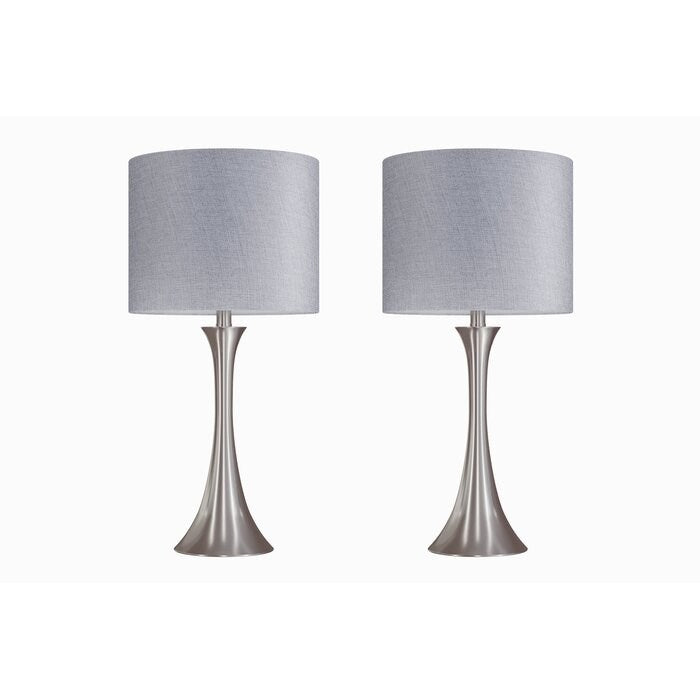 Chesterfield 24.25" Table Lamp Set (Set of 2)