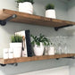 Evonne Solid Wood Floating Shelf - 24in Wall Shelf