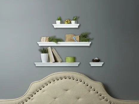 Kellems 4 Piece Wall Shelf Set