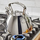 All-Clad Specialty 2 qt. Stainless Steel Whistling Stovetop Kettle