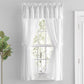 Alverson 100% Cotton Semi-Sheer Curtain Pair (Set of 2) 80" W X 63" L