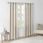 Aditi Solid Grommet Single Curtain Panel 50'' W X 63'' H
