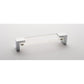 Polished Chrome/Clear Affinity 5.625" Centre to Centre Bar Pull