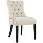 Apoloniusz Tufted Side Chair-Beige, (Set of 1)