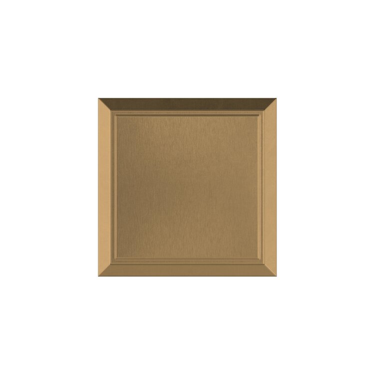 Champagne Bronze Appoint 1 1/4" Length Square Knob
