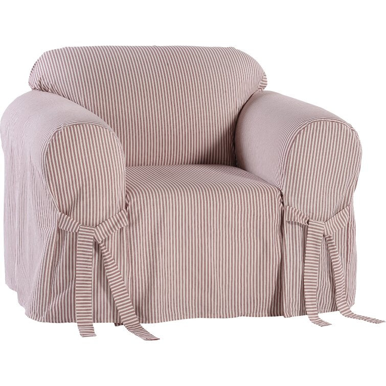 Box Cushion Armchair Slipcover