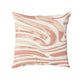 Orange Briana Animal Print Indoor/Outdoor Throw Pillow