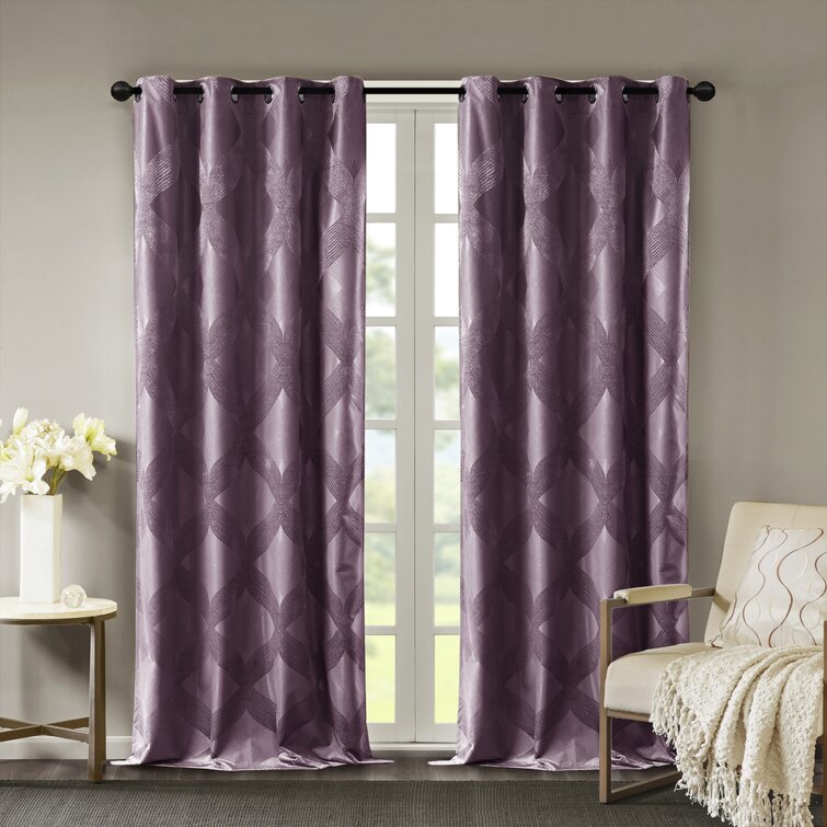 Chyla Polyester Max Blackout Curtain Panel 50'' W X 84'' H