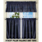 Navy Ellis Filler 54'' Window Valance