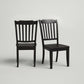 Fortville Solid Wood Windsor Back Side Chair (Set of 2)