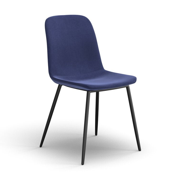 Lunar Velvet Upholstered Side Chair (Set of 2)