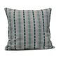 Teal Normandie Striped Throw Pillow