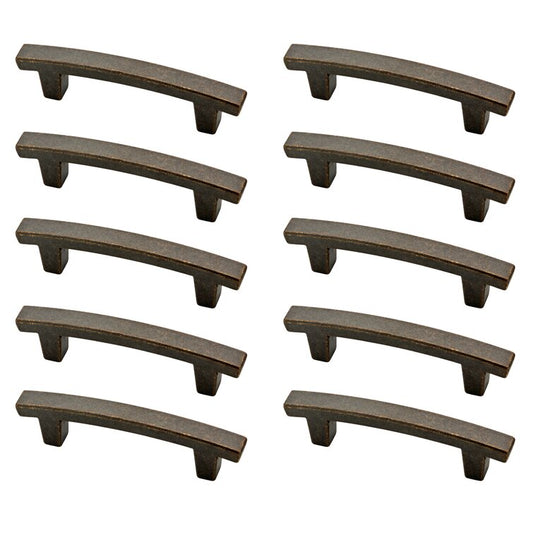 Warm Chestnut Pierce 3" Centre Arch Pull Multipack (Set of 10)