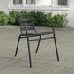 Pineville Stacking Patio Dining Armchair (Set of 4)