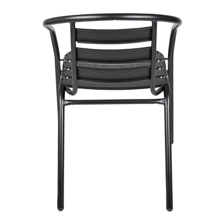 Pineville Stacking Patio Dining Armchair (Set of 4)