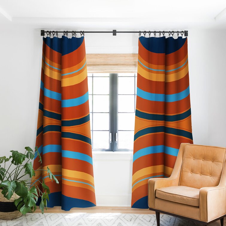 Sheila Polyester Blackout Curtains / Drapes Panel