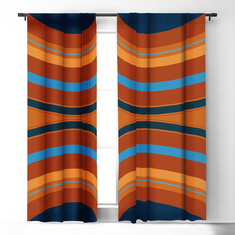 Sheila Polyester Blackout Curtains / Drapes Panel