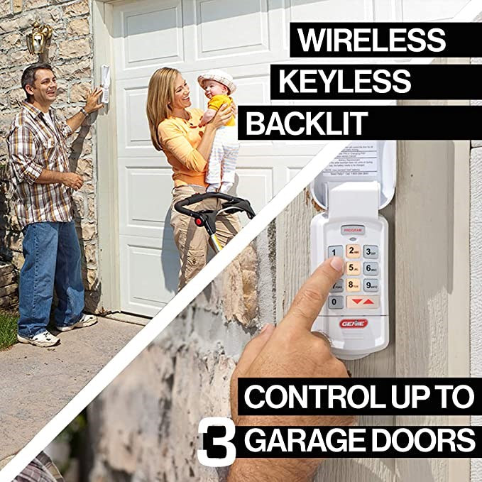 Genie Wireless Keypad Garage Door Opener