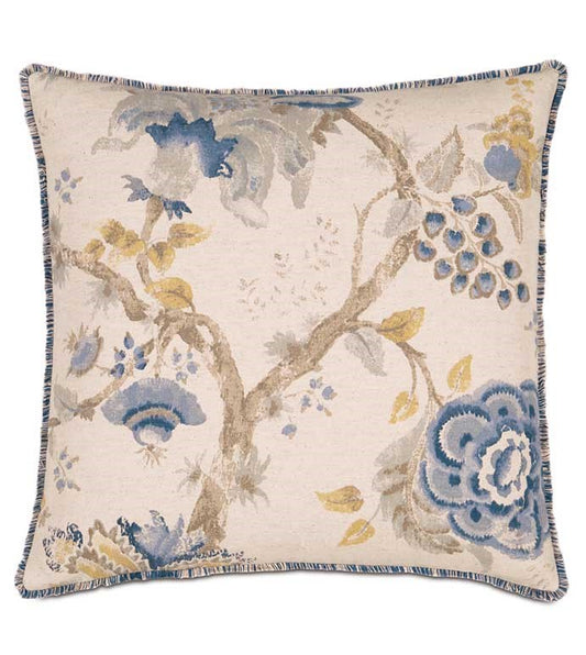 Emory Floral Throw Pillow Cover & Insert (1 set)