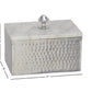 Decorative Aluminum Marble Rectangular Box Dimensions: 6'' H X 7'' W X 5'' D
