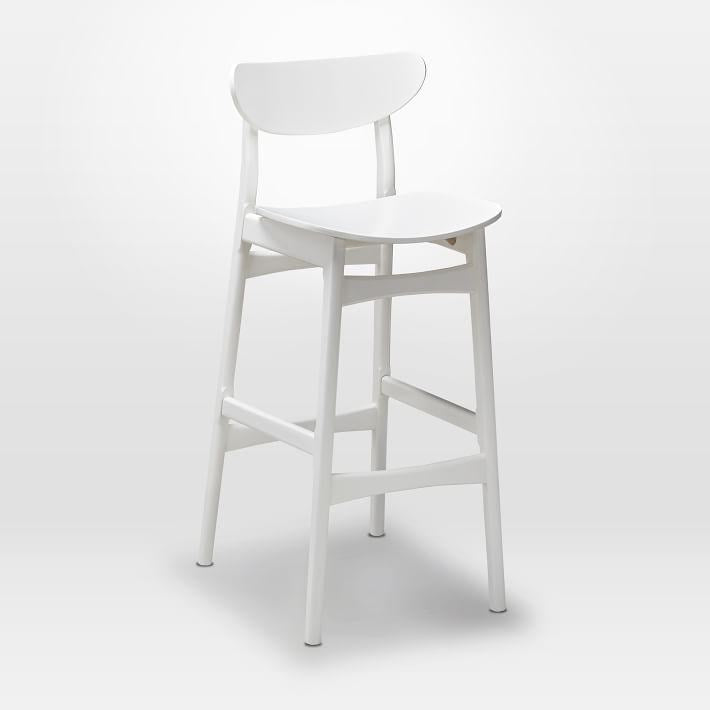 White Boynton Counter Stool (Set of 2) Assembling required.