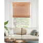 Cordless Light Filtering Natural Woven Bamboo Roman Shade 36 in. W x 64 in. L