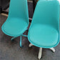 Cauldwell Task Chair Frame - Blue. Set of 2